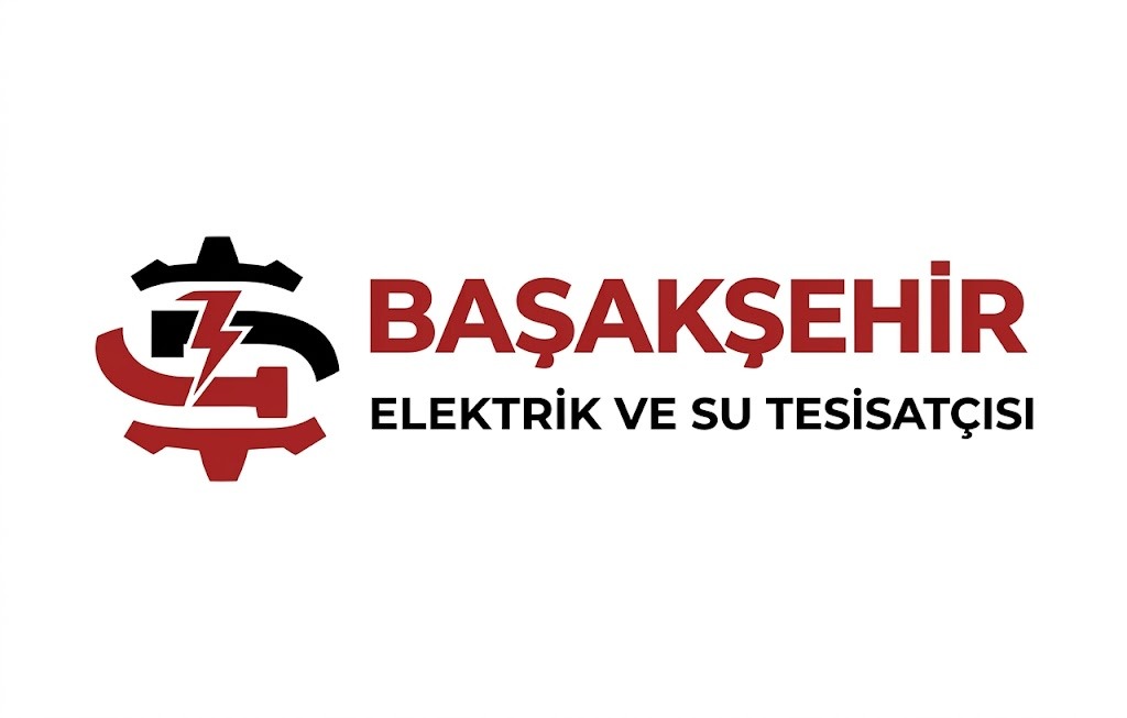Başakşehir Elektrik ve Su Tesisatçısı logotipi — koyu zemin üzerinde okunaklı kurumsal kimlik; iletişim sayfası marka teyidi görseli